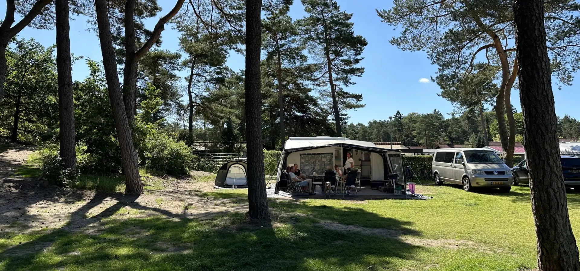 Camping Veluwe kamperen XXL Ekster 90