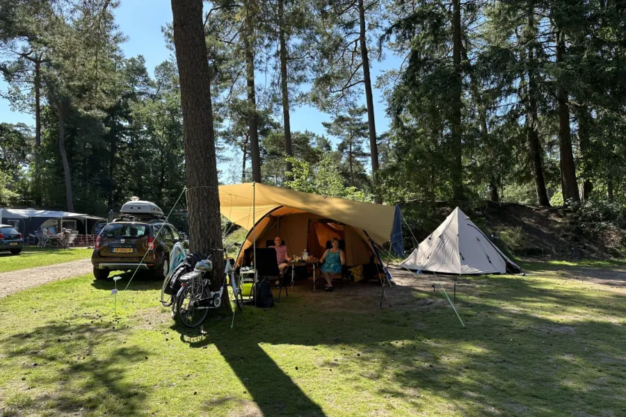 Camping Veluwe kampeerplaats Leeuwerik 1
