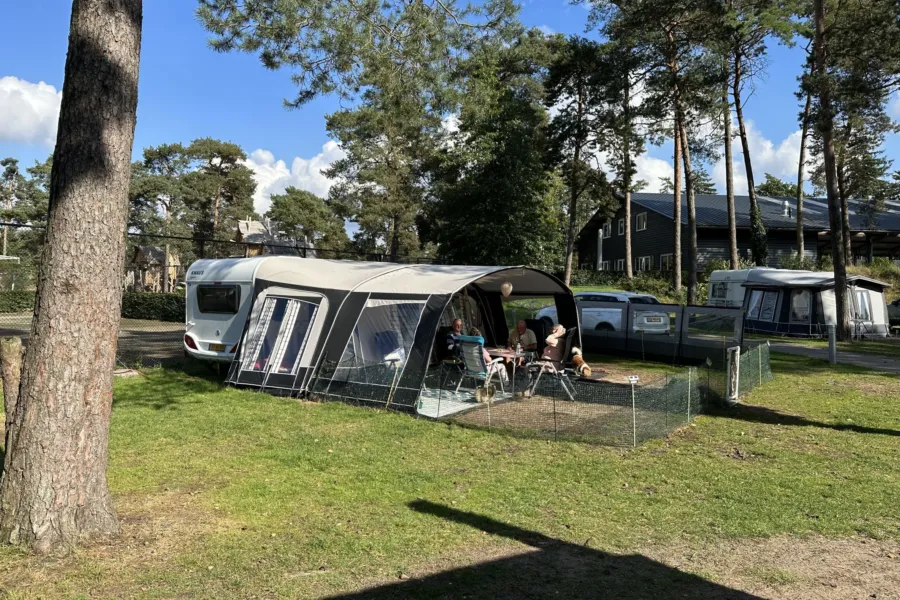 Camping met prive sanitair Veluwe en keuken 2