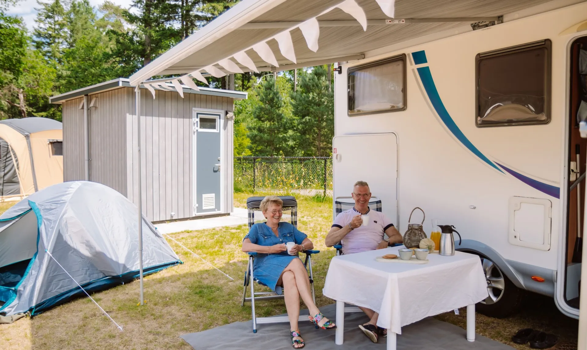 Camping Veluwe met prive sanitair 24