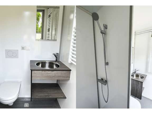 Camping Vierhouten kampeerplaats met prive sanitair Wouw