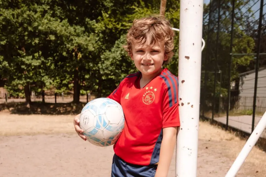 Camping Veluwe voetbalveld