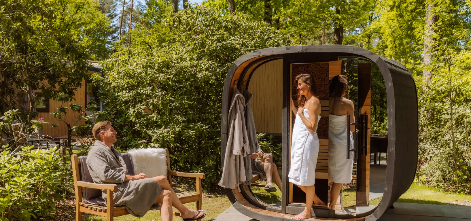 Vakantiehuis Veluwe 2 personen met sauna